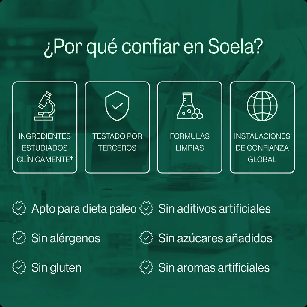 Por qué confiar en Soela - calidad y control