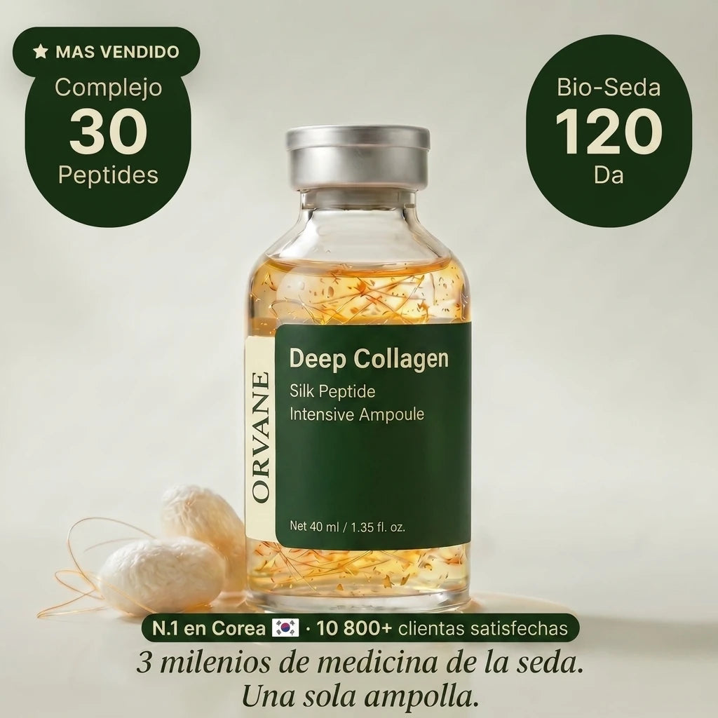 Sérum Orvane — Deep Collagen, péptidos de seda