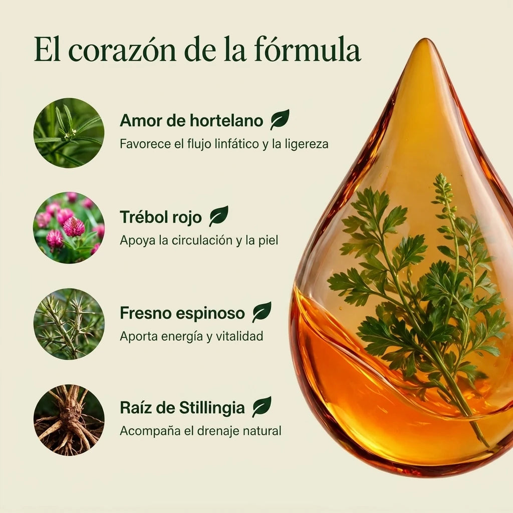 El corazón de la fórmula - ingredientes